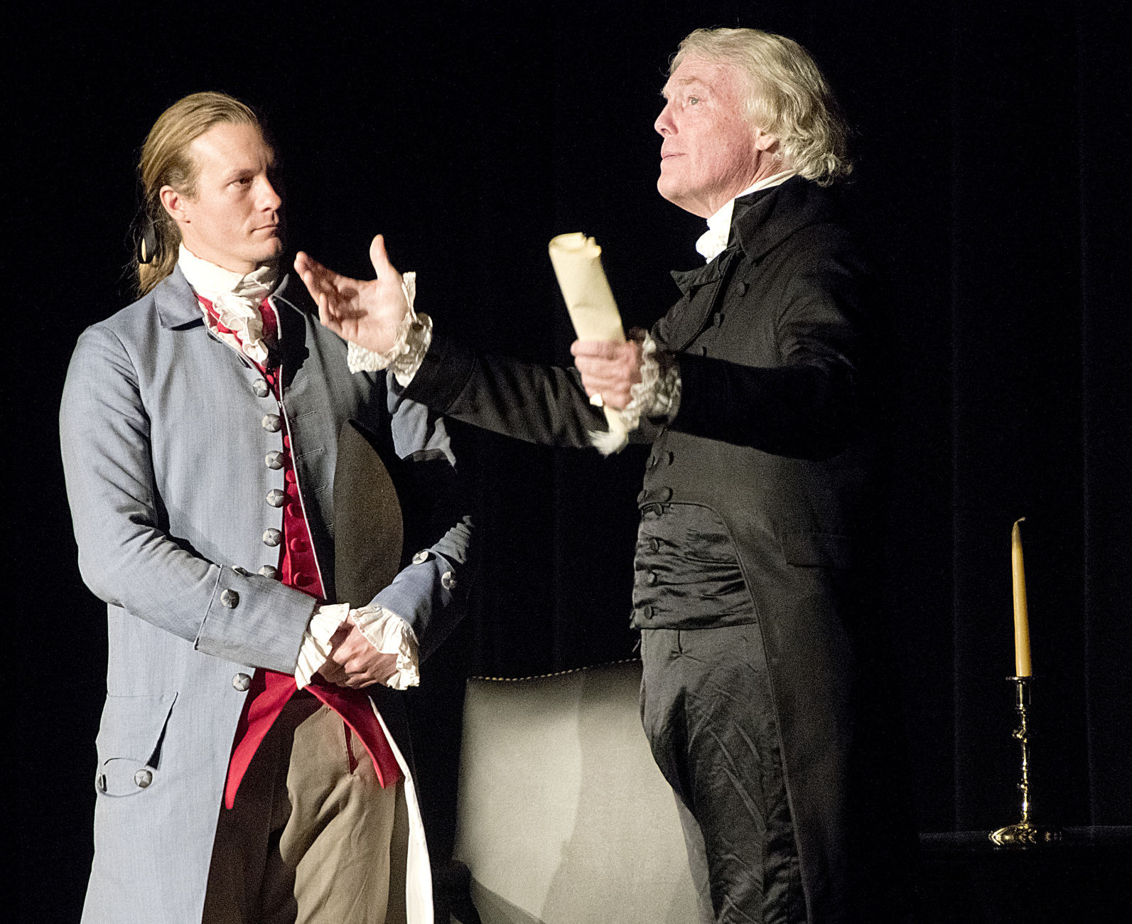 Thomas Jefferson re-enactors